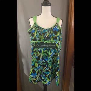 It Figures one-piece Swim Suit 22W